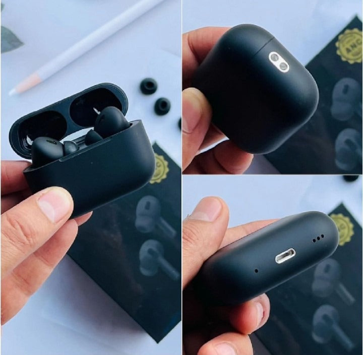 AirBuds Pro 2 – True Wireless Earbuds (Matte Black) USB-C Charging