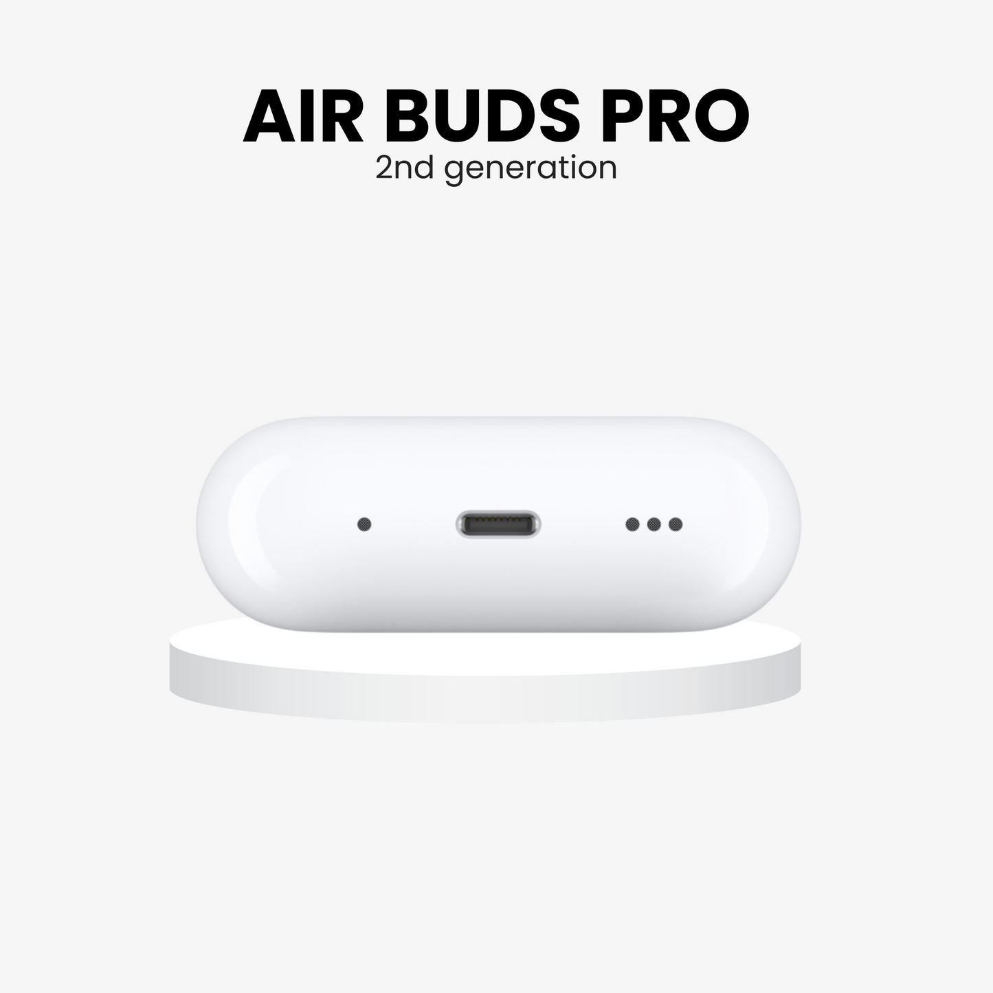 AirBuds Pro 2 – True Wireless Earbuds (White) USB-C Charging